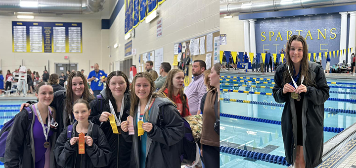 Girls Swimming: Norwich competes at Sectionals; Nina Kman becomes a three-time champion